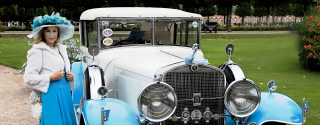 Außergewöhnliche Oldtimer in historischer Kulisse