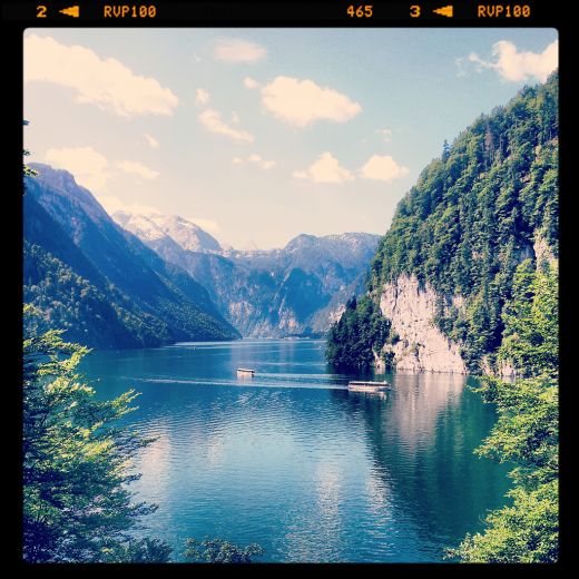 Königssee vom Malerwinkel aus gesehen