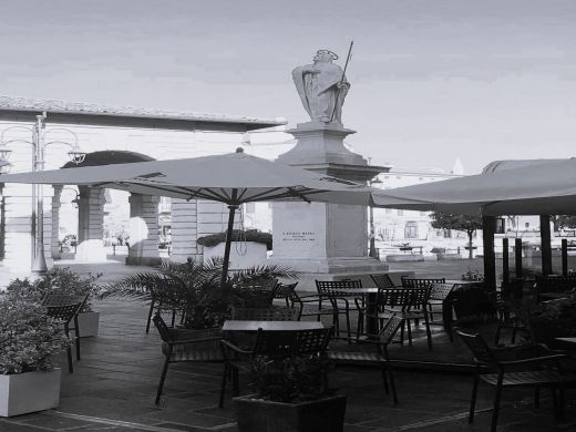 Statue von Heiliger Angela Merici-Desenzano del Garda-Gardasee 